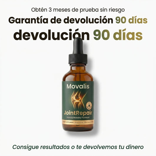 Movalis JointRepair | Curcumina Nano para Articulaciones y Movilidad