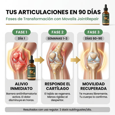 Movalis JointRepair | Curcumina Nano para Articulaciones y Movilidad