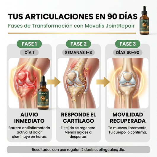 Movalis JointRepair | Curcumina Nano para Articulaciones y Movilidad